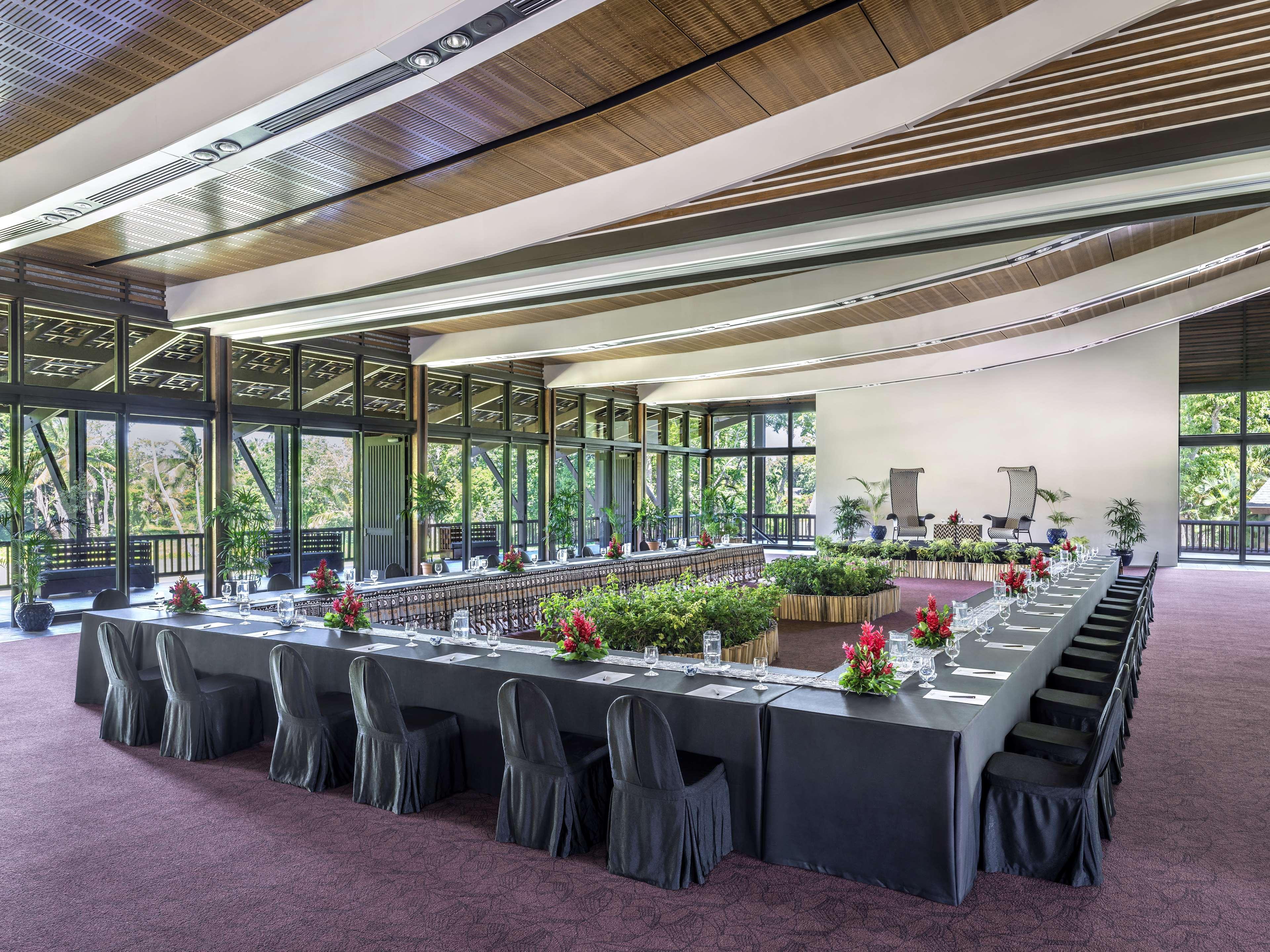 בואה Shangri-La Yanuca Island, Fiji מראה חיצוני תמונה The interior of the conference centre